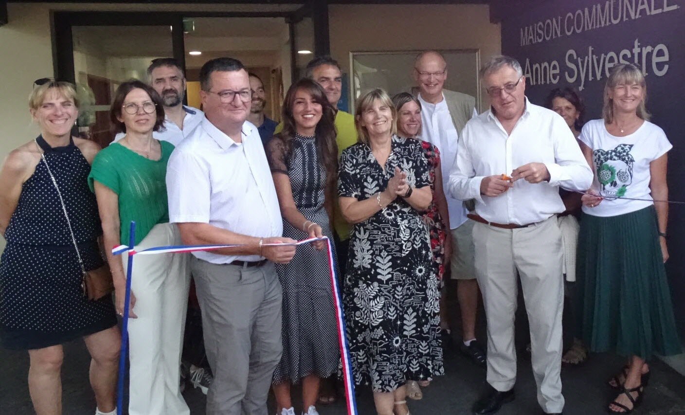 Inauguration de la nouvelle école de musique de Peyrins 5 juillet 2023