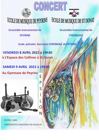 Concerts de Peyrins et Saint Donat