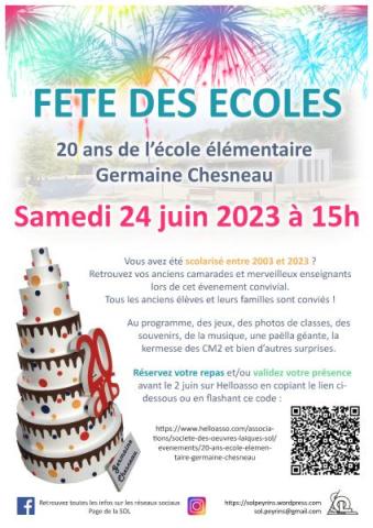 Fete ecole peyrins